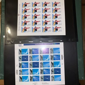 Scott #4436: 2010 Winter Olympics MNH Sheet of 20. + 2001 Winter Sports Pane - Picture 1 of 3