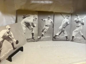 (5) Brooklyn (LA) Dodgers 1947-66 Exhibit J. Robinson, Campanella, Hodges, Reese - Picture 1 of 6