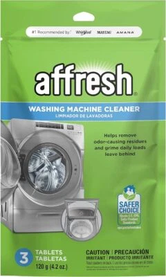 Affresh Washing Machine Cleaner 3 Tablets for Front & Top Load Washers Includ HE - Image 1 of 4