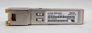 Juniper SRX-SFP-1GE-T 740-013111 QFX-SFP-1GE-T Rev 02 SFP-TX copper RJ45 RJ-45 - Picture 1 of 7