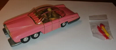 DINKY TOYS art.100 LADY PENELOPE'S CAR FAB1 MECCANO 1966   COMPLETO. - Immagine 1 di 4