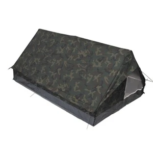 MFH Tenda militare da campeggio escursioni Tent Minipack 2 persone Woodland - Picture 1 of 2