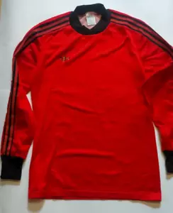 NEU Vintage Adidas Trikot 80er S Fussball Shirt DEADSTOCK MADE FRANCE - Bild 1 von 6