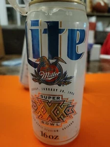 1996 DALLAS COWBOYS SUPER BOWL XXX CHAMPS MILLER LITE BEER CAN - ORIGINAL  - Picture 1 of 1