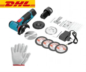 ZREE 12V Winkelschleifer Akku Trennschleifer Schleifmaschine Flex Mit 2 Akkus - Bild 1 von 20