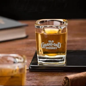OLD GRAND DAD Whiskey Shot Glass - Picture 1 of 1