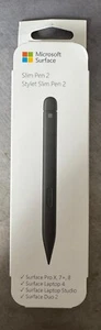 MICROSOFT Surface Slim Pen 2 Digitaler Stift Schwarz Model 1962 - OVP - Photo 1/2