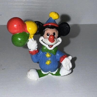 Figura PVC Globos Payaso Mickey Mouse De Colección Disney Aplausos Decoración de Pasteles Foto 1 de 4
