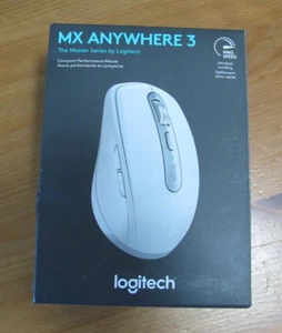 Logitech MX Anywhere 3 Wireless Bluetooth Fast Scrolling Mouse Pale Gray - Afbeelding 1 van 4