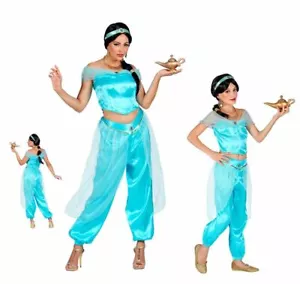 Arabische Prinzessin Damen Mädchen Kostüm 1001 Nacht Karneval Fasching - Bild 1 von 5