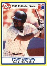1991 (PADRES) Post #10 Tony Gwynn