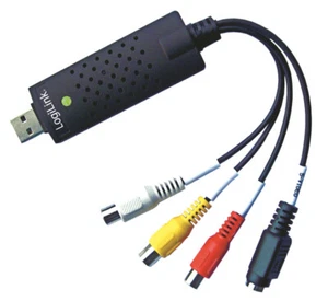 LogiLink VG0001A Audio und Video Grabber USB Adapter digitalisieren Audio VHS - Bild 1 von 1