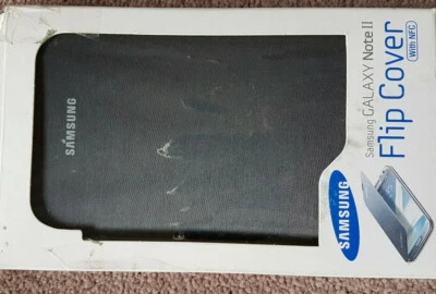 Samsung Galaxy Note 2 Flip Cover Case WITH NFC Blue Official Genuine  - Image 1 of 3