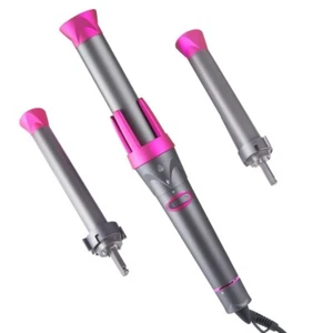 AIKO PRO 3 in 1 automatisch rotierender Haarlockenstab Roller sofortiges Aufwärmen - Bild 1 von 8