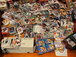Vintage 1970s-10s Sports Trading Card Lot 3000+ Cards Sealed Packs Complete Sets - Picture 1 of 24