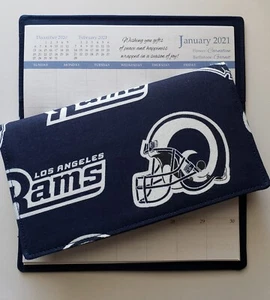 Calendario tascabile e libro appuntamenti tessuto cotone Los Angeles Rams 2025-26 - Foto 1 di 1