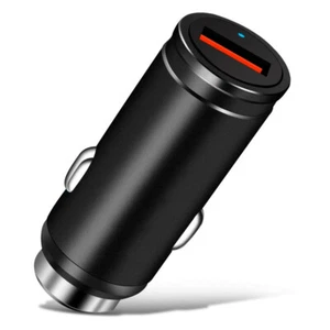 USB-A Fast Charging Car Charger Adapter For iPhone 16 15 14 13 12 11 XR Samsung - Picture 1 of 20