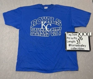 De colección Años 90 Kansas City KC Royals Hanes Peso Pesado Talla 3XL - Imagen 1 de 6