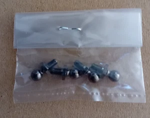 Tamiya 19804205 5mm Ball Connector (Black) (4 Pc) Spare Parts 9804205 - Picture 1 of 1