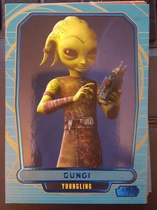Star Wars 2012 Galactic Files 2 #577 Gungi Youngling AZUL 332/350 - Imagen 1 de 1
