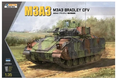 Kinetic 61014 M3A3 Bradley CFV Kit Montaggio 1/35 - Immagine 1 di 2