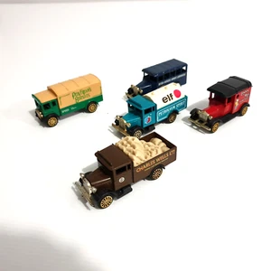 Vintage Corgi Toys Diecast 1:64 Vehicles Bundle Of 5 Ford Morris Aec Van Trucks - Picture 1 of 24