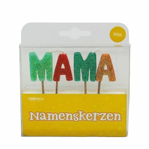 242801 Namenskerze Mama 11x10x2cm Geschenkidee zum Muttertag Geburtstagskerze - Bild 1 von 1