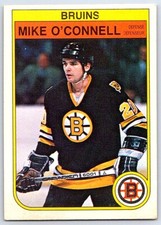 1982-83 O-Pee-Chee **C** Mike O'Connell Boston Bruins #17