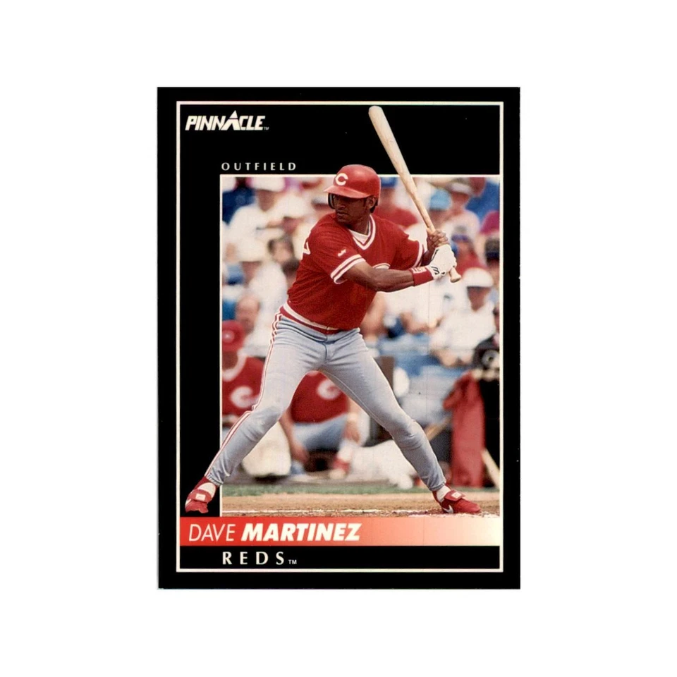 1992 Pinnacle Dave Martinez Baseball Cards #397 - Image 1 of 3