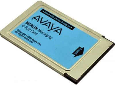 AVAYA MERLIN MESSAGING 4-PORT CARD FOR MAGIX LEGEND LUCENT VOICEMAIL 108491366 - Image 1 of 3