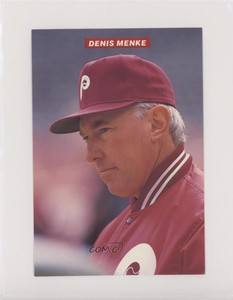 1989 Tastykake Philadelphia Phillies Denis Menke #4.2