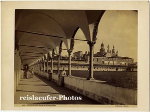 Cartuja de Pavía de Brogi, original Foto, aprox. 1880 - Imagen 1 de 1