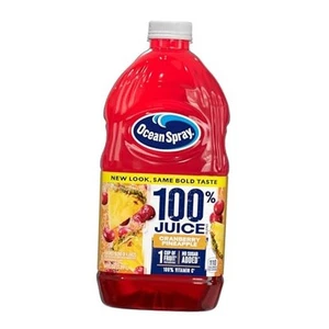 100% Juice Juice Blend, 64 Fl Oz Bottle (Pack of 8) Cranberry Pineapple - Picture 1 of 7