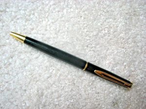 Penna a sfera Waterman France inchiostro nero/oro nero - Foto 1 di 5