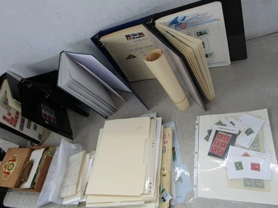 Nystamps US Large many mint stamp collection albums 24 pound carton n8xf - Image 1 of 4