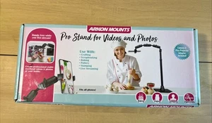 Arkon Pro Phone Holder Stand HD8RV29 Black New For Influencer - Photo 1 sur 6