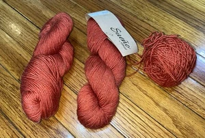 Lot of 3 Skeins of Sueno Wool - Paprika Color 1125 Lot 7719 250 grams total - Picture 1 of 6