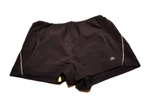 Road Runner Sport Herren Laufshorts schwarz Reißverschlusstasche Kordelzug Gr. L - Bild 1 von 11