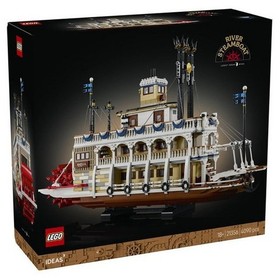 LEGO Ideas 21356 Mississippi River Steamboat 4,090 Pieces