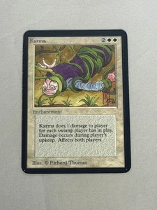 MTG Karma Alpha Magic the Gathering - Picture 1 of 2