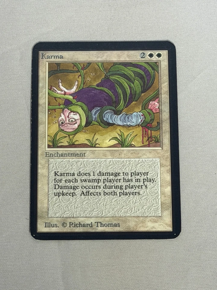 MTG Karma Alpha Magic the Gathering - Image 1 of 2