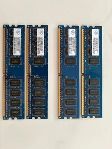 NANYA 6GB Memory Sticks (2 X 2 GB plus 2 X 1GB) pc2-6400u-666-13-D1.800 - Picture 1 of 1
