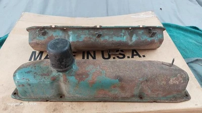 1968-1969 MOPAR 383 440 VALVE COVERS BIG BLOCK 69 DODGE CHALLENGER PLYMOUTH CUDA - Image 1 of 4