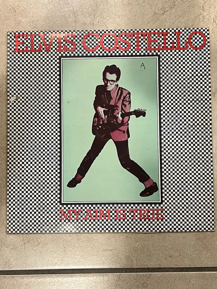 Elvis Costello – My Aim Is True 1977 Vinyl LP (Columbia) – JC 35037 - Image 1 of 3