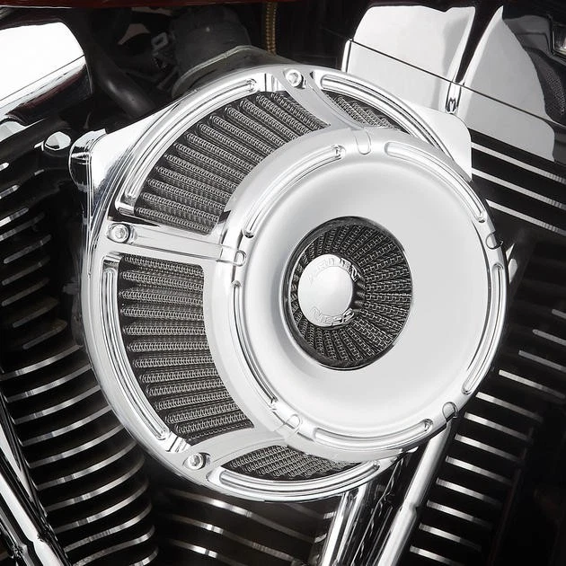 Arlen Ness Slot Track Inverted Air Cleaner Kit Chrome #18-922 Harley Davidson - Image 1 of 1