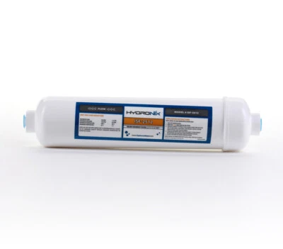 Hydronix Inline Sediment Water Filter, Pre Filtration 2.5" x 12", 1/4" NPT Ports - Image 1 of 3