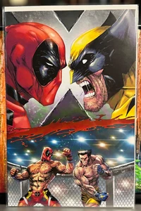 DEADPOOL & WOLVERINE: WWIII #3 TYLER KIRKHAM EXCLUSIVE VIRGIN VARIANT ~ MARVEL - Picture 1 of 1