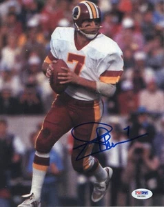 JOE THEISMANN SIGNED AUTO 8X10 PHOTO PSA/DNA #X42699 **WASHINGTON REDSKINS** - Picture 1 of 2