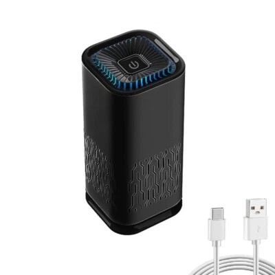 Purificador de Aire Ambientador Limpiador Olores Mascotas Caspa Eliminador para Habitación Pequeña UV EE. UU. Foto 1 de 4