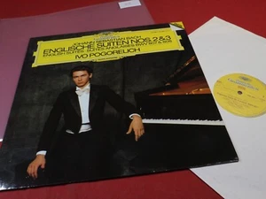 Bach ENGLISCHE SUITEN NR 2 & 3 Ivo Pogorelich - LP DGG 415480-1 Germany nm - Picture 1 of 3